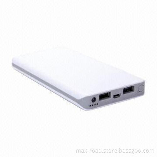 Rechargeable 10,400mAh Power Bank for iPad/iPhone/Samsung/HTC, with LED Flashlight